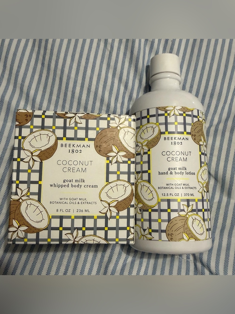Beekman 1802 Coconut Cream Goat Milk Hand & Body Lotion - White